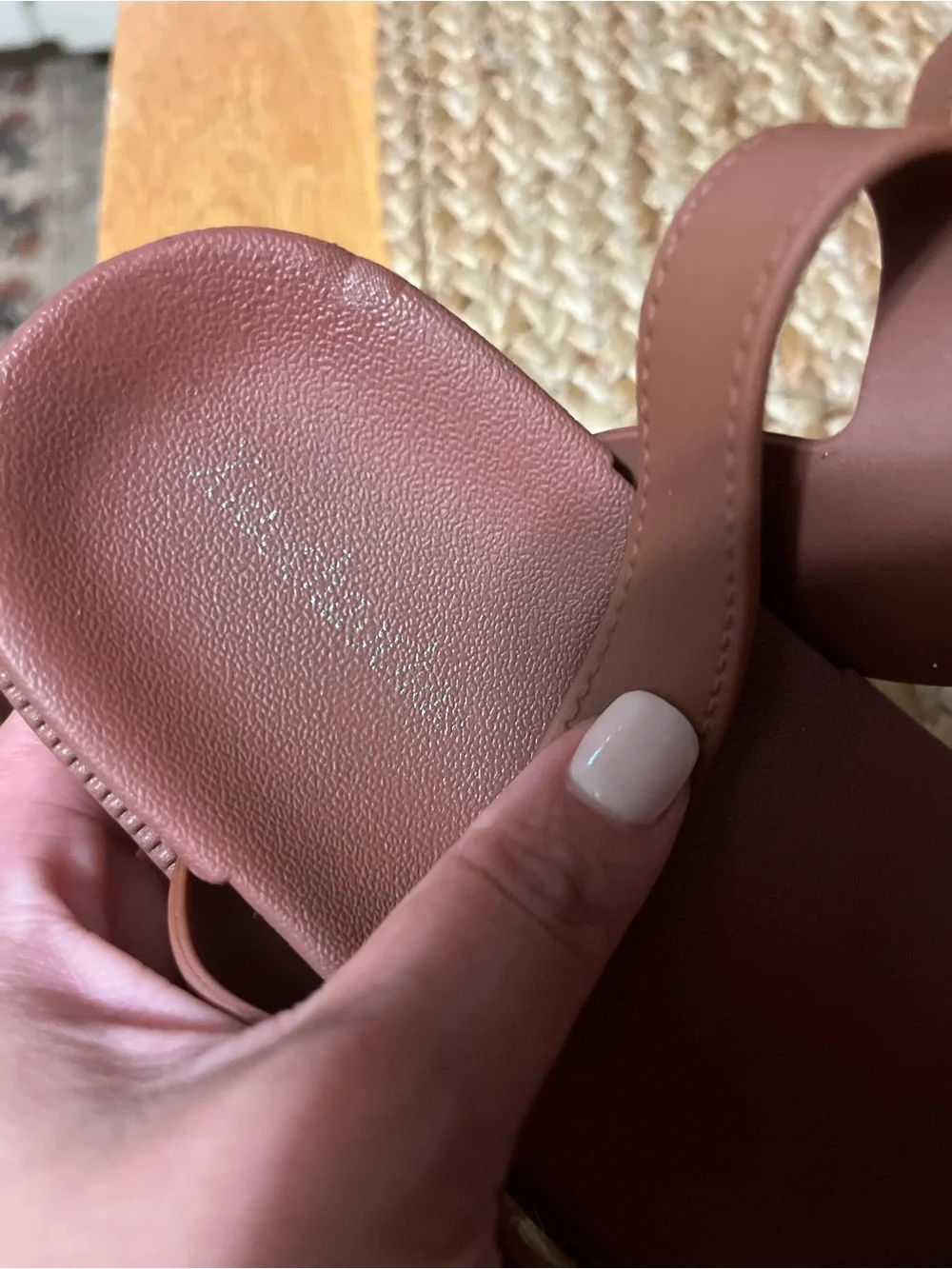 Brown Adjustable Strap Sandals